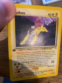 1st Edition Raikou (22/64) Rare Neo Revelation Set Pokemon Card! FREE P&P! - Image 5
