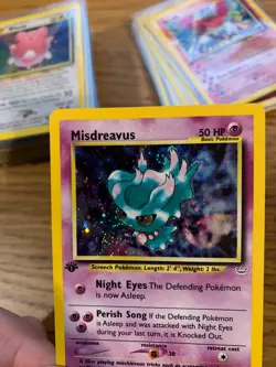 1st Edition Misdreavus (11/64) Holo Neo Revelation Set Pokemon Card! FREE P&P! - Image 4