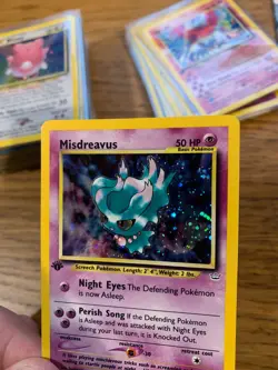 1st Edition Misdreavus (11/64) Holo Neo Revelation Set Pokemon Card! FREE P&P! - Image 5