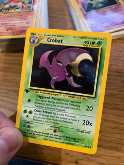1st Edition Crobat (4/64) Holo Neo Revelation Set Pokemon Card! FREE P&P! - Image 5