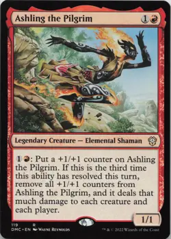 Ashling the Pilgrim R Commander: Dominaria United 119 LP-NM - Image 1