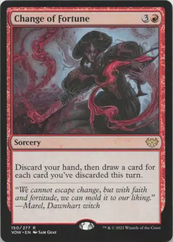 Change of Fortune R Innistrad: Crimson Vow 150 - LP MTG - Image 1