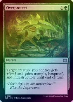 Overprotect (Foil) (BLB) Bloomburrow - NM - Image 1