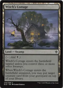 Witch's Cottage C Throne of Eldraine 249 - LP MTG - Image 1