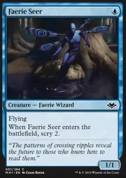 MRM FR/VF 4x Voyant faerie - Faerie Seer MTG magic MH1 - Image 1