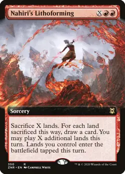 Nahiri's Lithoforming (Extended Art) [Zendikar Rising] - Image 1
