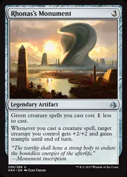 MRM FR/VF 4x Rhonas's Monument - Monument de Rhonas MTG AKH - Image 1