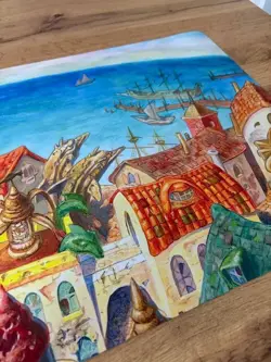 Rishadan Port Playmat MAGIC MTG Tappetino porto di rishada High Quality New - Image 2