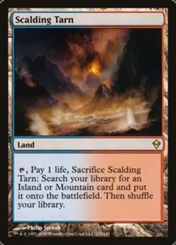 RUSH FRANCAIS Lac de montagne bouillant Zendikar [EX/NM] MTG magic ZEN - Image 1