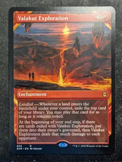 Valakut Exploration - Showcase - Zendikar Rising (MTG) - Image 1