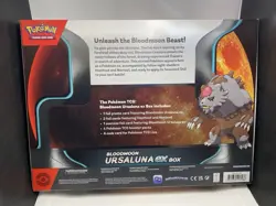 Pokemon Blood Moon Ursaluna EX Box TCG Trading Card Game New Factory Sealed - Image 2