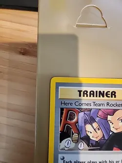1st Edition Here Comes Team Rocket 15/82 Pokemon Card Holo Trainer - Image 4