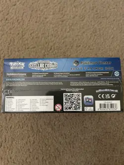 Stellar Crown Pokemon Center Elite Trainer Box ETB New Sealed DEFECT READ - Image 5