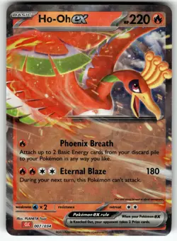 Ho-oh ex 007/034 Trading Card Game Classic NM Pokemon Card TCG - Image 1