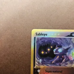 Sableye 10/100 Pokemon EX Sandstorm Reverse Holo Rare Card - LP - Image 2