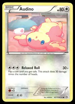 Pokemon Tcg Audino #RC17 Pokemon Legendary Treasures LP - Image 1