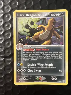 Dark Dragonite 15/109 Holo Rare Pokemon 2004 EX Team Rocket Returns - Image 4