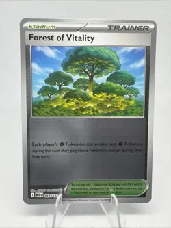 Pokemon Mega Evolution Forest Of Vitality 117/132 Reverse Holo NM - Image 1