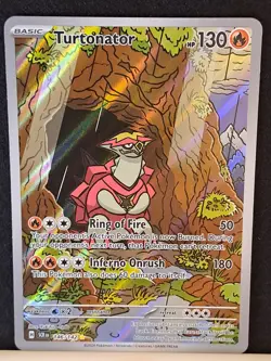 146/142 Turtonator : Illustration Rare Holo : Stellar Crown : Pokemon TCG NM/MT - Image 2