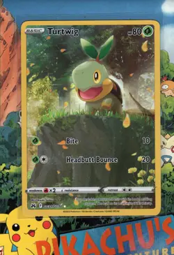 Pokemon TCG Turtwig GG31/GG70 Crown Zenith: Galarian Gallery Holo NM/M - Image 1