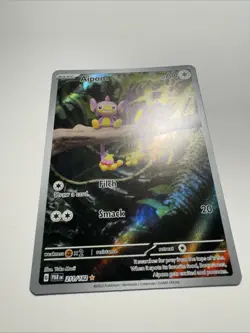 Pokemon TCG Aipom Paradox Rift 211/182 Holo Illustration Rare Card NM Condition - Image 4