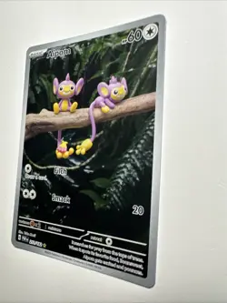 Pokemon TCG Aipom Paradox Rift 211/182 Holo Illustration Rare Card NM Condition - Image 5
