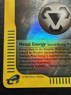 Metal Energy 143/147 Aquapolis Pokemon Card Reverse Holo Foil Rare HP - Image 5