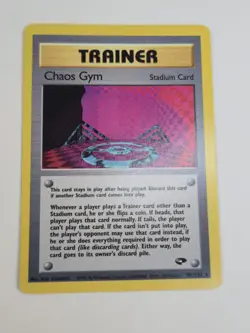Chaos Gym Rare 102/132 Gym Challenge 2000 Pokemon TCG WOTC - Image 1