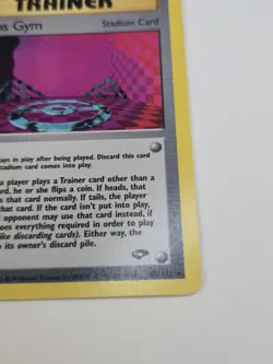 Chaos Gym Rare 102/132 Gym Challenge 2000 Pokemon TCG WOTC - Image 4