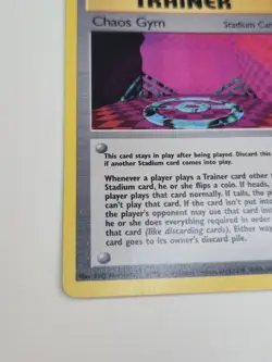 Chaos Gym Rare 102/132 Gym Challenge 2000 Pokemon TCG WOTC - Image 5