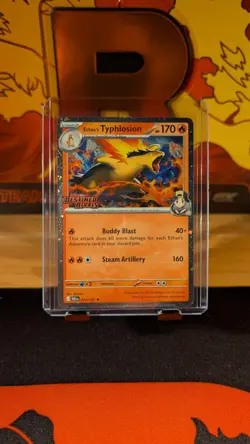Pokemon TCG Ethan's Typhlosion 34/182 Destined Rivals Stamped Promo - Image 1