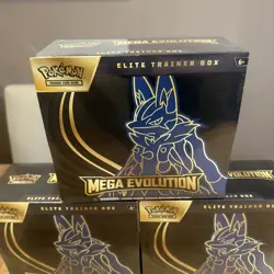 Pokemon TCG Mega Evolution Lucario Elite Trainer Box ETB SEALED - Image 2
