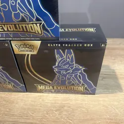 Pokemon TCG Mega Evolution Lucario Elite Trainer Box ETB SEALED - Image 4