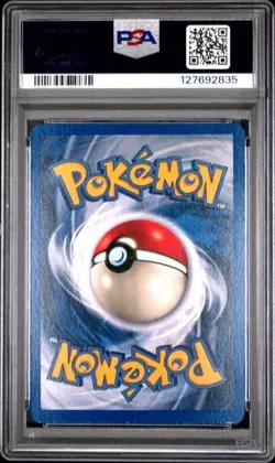 1999 POKEMON BASE SET UNLIMITED #10 MEWTWO-HOLO PSA 7 - Image 2