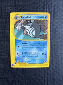 Pokemon TCG Poliwhirl Skyridge 88/144 Regular Non Holo - NM - Image 1