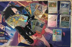 Pokemon Prismatic Evolutions Card Lot Of 70+ Holos, Exs, Pokeball & Masterball - Image 1