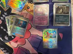Pokemon Prismatic Evolutions Card Lot Of 70+ Holos, Exs, Pokeball & Masterball - Image 4