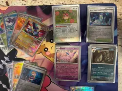 Pokemon Prismatic Evolutions Card Lot Of 70+ Holos, Exs, Pokeball & Masterball - Image 5