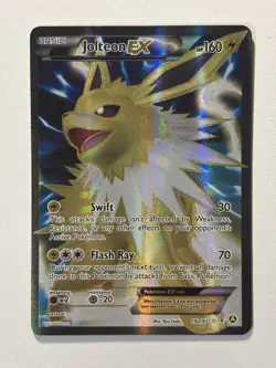 Jolteon EX 28a/83 - Pokemon TCG XY Promo Alternate Ultra Rare Card NM - Image 1