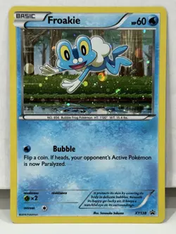 Froakie XY138 Holo Promo Pokemon Card Near Mint Condition - Image 1