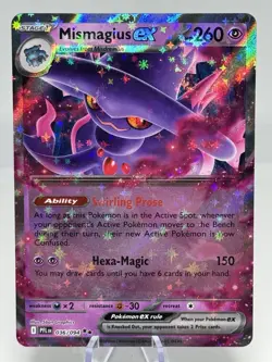 Mismagius EX 004/094 Double Rare Card Phantasmal Flames Pokemon TCG Card Mint - Image 1
