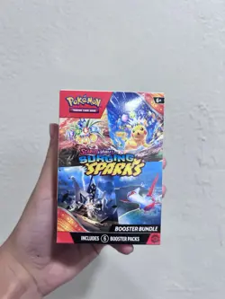 Pokemon TCG Surging Sparks Booster Bundle+2 Loose Packs New Sealed FAST SHIPPING - Image 2