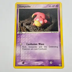Pokemon Slowpoke Common Normal FireRed & LeafGreen 80/112 LP - Image 1