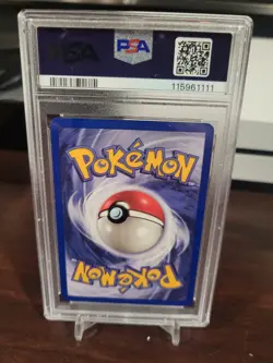 2000 Pokemon Team Rocket First Edition Dark Jolteon #38/82 PSA 9 - Image 2