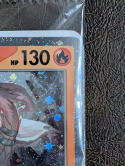 STAMPED! Pokemon Phantasmal Flames Reshiram 017/094 Barnes & Noble Promo Sealed - Image 3