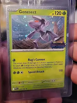 Pokemon TCG Genesect 008 Mega Evolutions Phantasmal Flames Best Buy Promo SEALED - Image 1