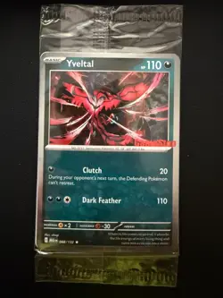 Yveltal 088/132 - GameStop Stamped - Mega Evolution Promo - SEALED - Pokemon - Image 1