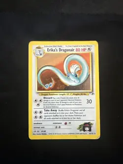 Pokemon TCG Erika's Dragonair Gym Heroes 4/132 Holo Unlimited Rare - Image 1