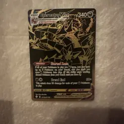 2021 Eternatus VMAX SV122/SV122 Shining Fates Gold Full Art Pokemon Card - Image 1