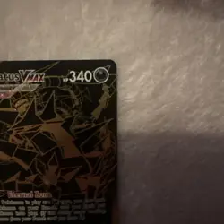 2021 Eternatus VMAX SV122/SV122 Shining Fates Gold Full Art Pokemon Card - Image 3